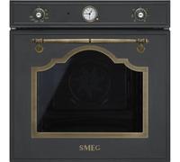 Smeg SF700AO Horno Encastrado | Clase energética A | Ventilado, 6 funciones de cocción, acabado antracita
