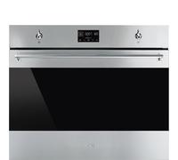 Smeg SF7302TX Horno Encastrado | Clase energética Horno eléctrico multifunción, pantalla LCD, acabado de acero inoxidable resistente a las huellas