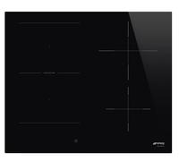Smeg SI1M4644D - Placa de Inducción 60 Cm 4 Zonas 9 Niveles Negro