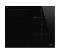 Smeg Si1M4744D Placa De Inducción De Vidrio Cerámico Flex Zone Negra