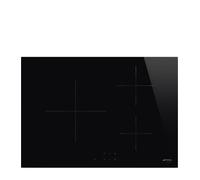 Smeg SI2731D Encimera de cocción Inducción, Estética Universal, Negro, 72 cm