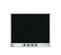 Smeg SI964XM Encimera Inducción Victoria, 60 cm, acero inoxidable