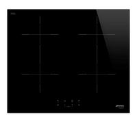 SMEG SIB2641D Placa De Cocción De Inducción 60CM 4 Zonas 2 Puentes Negro