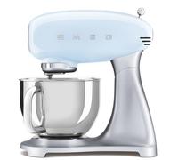 Smeg smf02pbeu Robot de Cocina, 800 W, 4.8 litros, Acero Inoxidable, 10 Velocidades, Azul