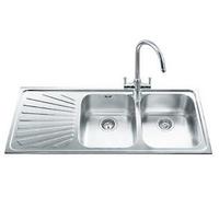 Smeg SP116S fregadero Lavabo sobre-encimera Rectangular Acero inoxidable