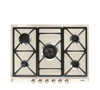 Smeg Sr775po - Placa De Gas 5 Fuegos Crema