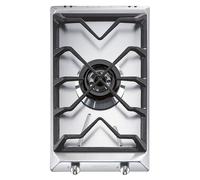 Placa de Cocción Gas Smeg 30 cm Contemporánea SRV531GH5 Acero Inoxidable