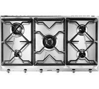 SMEG SRV596GH5 Placa De Cocción A Gas 90 cm Inox 5 Quemadores