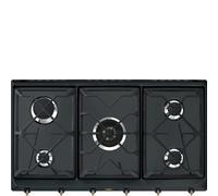 Smeg SRV896AOGH Placa de gas Encastrado | 5 quemadores, Parrillas de hierro fundido, Encendido automático