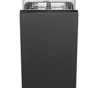 Lavavajillas Totalmente integrable Smeg 45 cm ST4522IN Negro