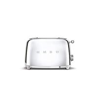 Smeg Tostador TSF01SSEU, 950 W, Acero Inoxidable, 2 Ranuras, cromo