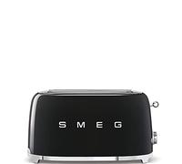 SMEG Tostador TSF02BLEU, 1500 W, Acero, Negro