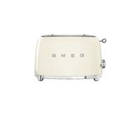 SMEG Tostadora de 2 ranuras estilo retro años 50 color crema TSF01CREU crema