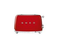 SMEG Tostadora de 2 ranuras, estilo retro años 50, roja TSF01RDEU rojo