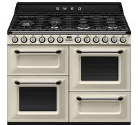 SMEG TR4110P1 Cocina Victoria Crema Termoventilata 110x60 Vapor De Limpiar