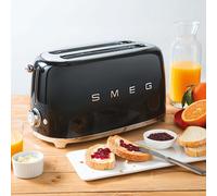 Smeg TSF01BLEU tostadora 6 2 rebanada(s) 950 W Negro