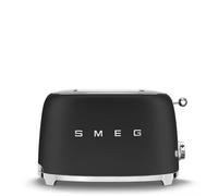 Smeg tsf01blmeu tostadora 6 2 rebanada(s) 950 w negro, acero inoxidabl