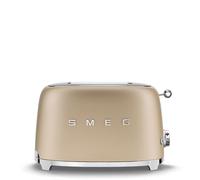 Smeg TSF01CHMEU tostadora 6 2 rebanada(s) 950 W Oro