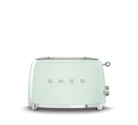 Smeg TSF01PGEU Tostadora 2 Rebanadas 950W Verde Pastel
