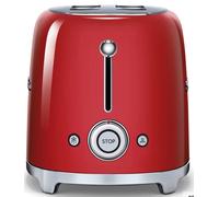 SMEG TSF01RDEU - Tostadora 2 Rebanadas 6 niveles 2x2 950W Style Rojo