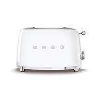 Smeg TSF01WHEU Tostadora 2 Rebanadas 950W Blanco