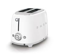Smeg TSF01WHEU Tostadora 2 Rebanadas 950W Blanco
