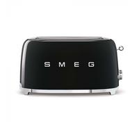 Smeg TSF02BLEU Negro Tostadora A 2 Compartimentos 4 Rebanadas 1500W Estilo Retro