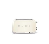 SMEG TSF02CREU, Tostadora de 4 rebanadas 50's Style, Cream