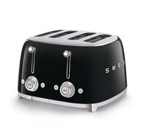 Smeg TSF03BLEU Tostadora 4x4, 50's Style, Negro