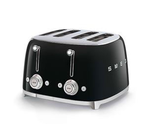 Smeg tsf03bleu tostadora 6 4 rebanada(s) 2000 w negro