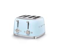 Smeg TSF03PBEU Tostadora 4x4, 50's Style, Azul