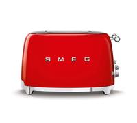 Smeg tsf03rdeu tostadora 6 4 rebanada(s) 2000 w rojo