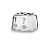 Smeg TSF03SSEU Tostadora 4x4, 50's Style, Acero brillante
