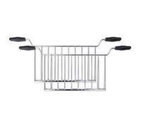 Smeg TSSR02 Toaster Accessories 50's Style Color : Stainless Steel,Chrome/Black