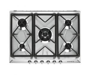 Smeg Victoria SR975XGH Placa de Gas 5 Zonas 70cm Inox