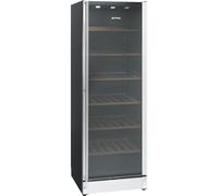 SMEG Vinoteca libre instalación SCV115G. Cíclico. Inoxidable. Mas de 50 botellas. Medidas 186x60x60 Cm
