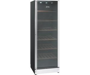 SMEG Vinoteca libre instalación SCV115G. Inoxidable. 197 botellas. Medidas 186x60x60 Cm
