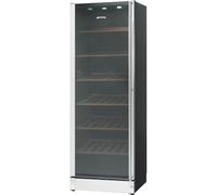 SMEG Vinoteca libre instalación SCV115GS. Inoxidable. 197 botellas. Medidas 186x60x60 Cm