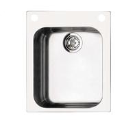 SMEG VS45-P3, Fregadero ALBA, Stainless steel