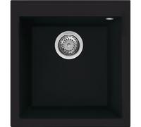 Smeg Vz45n - Fregadero 1 Cubeta 45Cm Negro