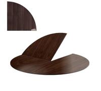 SMELEDFCFK 120-200cm Mesa Extensible Redonda Tablero De Mesa Plegable Temporal Mesa Redondo Grande De Madera Tableros Redondos Repuesto Cuatro Puntos(130cm/51in)