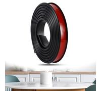 SMELEDFCFK Cinta para Bordes De Muebles En U, 20mm 30mm 40mm 50mm Banda De Borde De Chapa, Tira Protectora Borde Encimeras, Cinta De Sellado Autoadhesiva 5M Largura(Black,5mx20mm)
