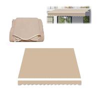 SMELEDFCFK Lona De Repuesto para Toldo De Patio Retráctil 240cm 300cm 360cm 500cm 600cm Tela De Repuesto para Toldo Tela De Repuesto para Toldo Exterior(8x6.5ft/2.4X2M)