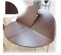 SMELEDFCFK Mesa Redonda Plegable Repuesto Grande Mesa Extensible Diámetro 120-200cm Tablero De Mesa Redondo Plegable De Madera Sin Patas(180cm/71in)