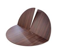 SMELEDFCFK Tablero De Mesa Plegable Redonda Grande Tablero De Mesa Extensible 120 130 140 150 160 170 180 190 200cm De Madera Mesas Redondas Sin Patas(Walnut,120cm/47in)