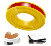 SMELEDFCFK Tira Protectora Borde Autoadhesivo Cinta para Bordes De Muebles 9mm 12mm 16mm 18mm 20mm 28mm 30mm 32mm 40mm, Cinta 5m para Protección Y Reparación De Gabinetes De Mesa(Yellow,30mmx5m)