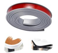 SMELEDFCFK Tira Protectora Borde Autoadhesivo Cinta para Bordes De Muebles 9mm 12mm 16mm 18mm 20mm 28mm 30mm 32mm 40mm, Cinta 5m para Protección Y Reparación De Gabinetes De Mesa(Grey,9mmx5m)