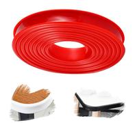 SMELEDFCFK Tira Protectora Borde Autoadhesivo Cinta para Bordes De Muebles 9mm 12mm 16mm 18mm 20mm 28mm 30mm 32mm 40mm, Cinta 5m para Protección Y Reparación De Gabinetes De Mesa(Red,16mmx5m)