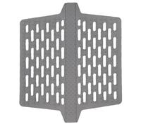 SMELEYOU Tapete de Silicona para Fregadero, Protector Divisor de Doble Fregadero con ventosas y Orificios de Drenaje, tapete de Cocina Resistente al Calor para Platos y Utensilios