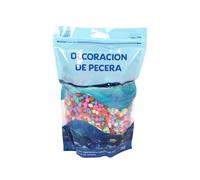 SMELL & SMILE Grava Acuario Piedra Natural Decorativa para Acuarios de Agua Dulce y Marina Sustrato Natural para Decoración de Fondo 1KG (Arcoíris, 4-6mm)
